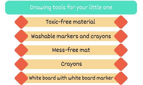 Drawing tools for your little one