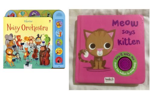 Musical books for babies