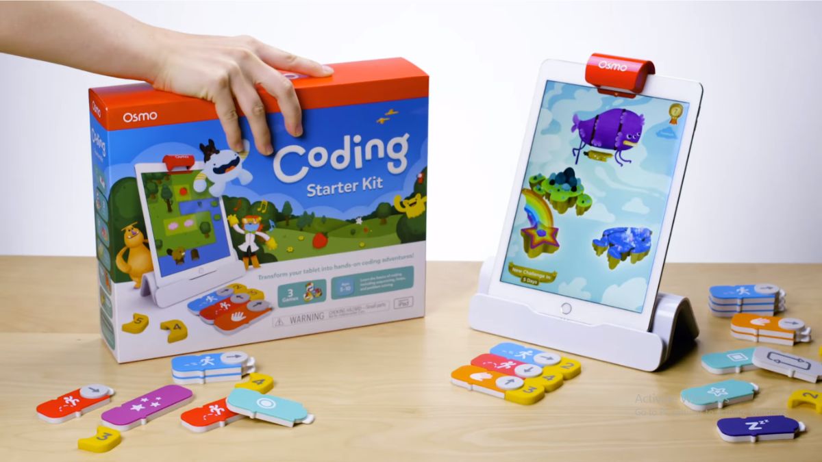 osmo coding starter kit on the table