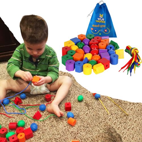 Play Brainy Lacing Beads for Kids