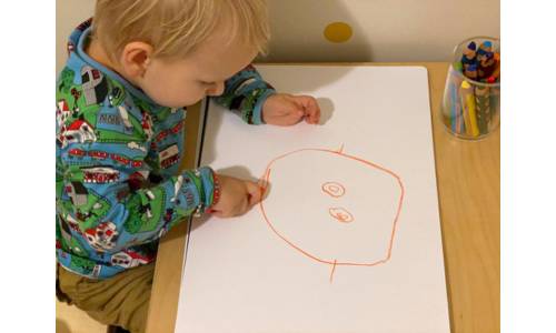 kid drawing